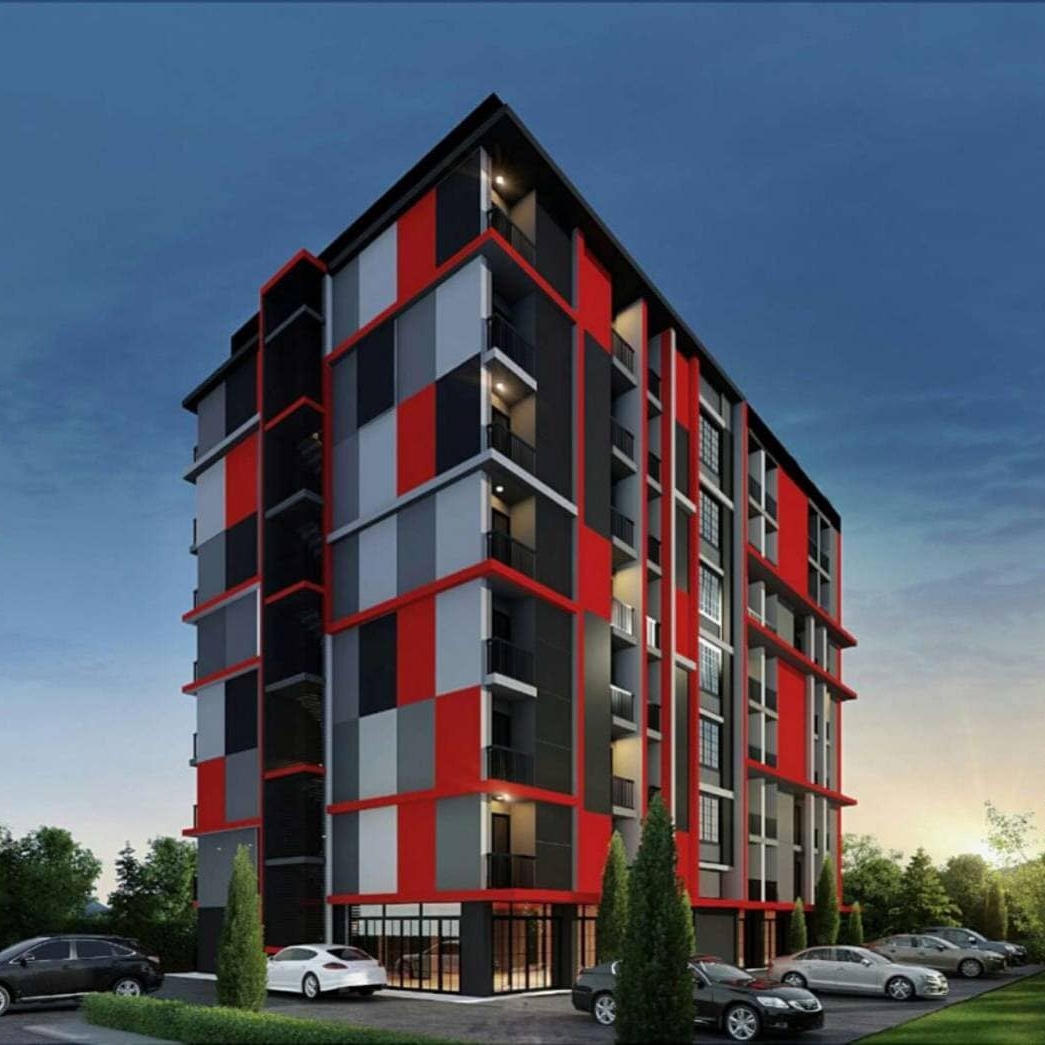 ติดตั้งระบบทีวีหอพักข้างมหาลัย คลองหก Gen C apartment